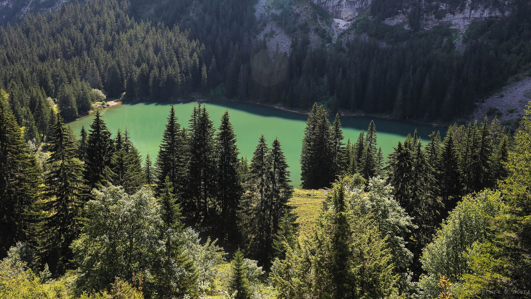 Lac Bénit (Mont Saxonnex)