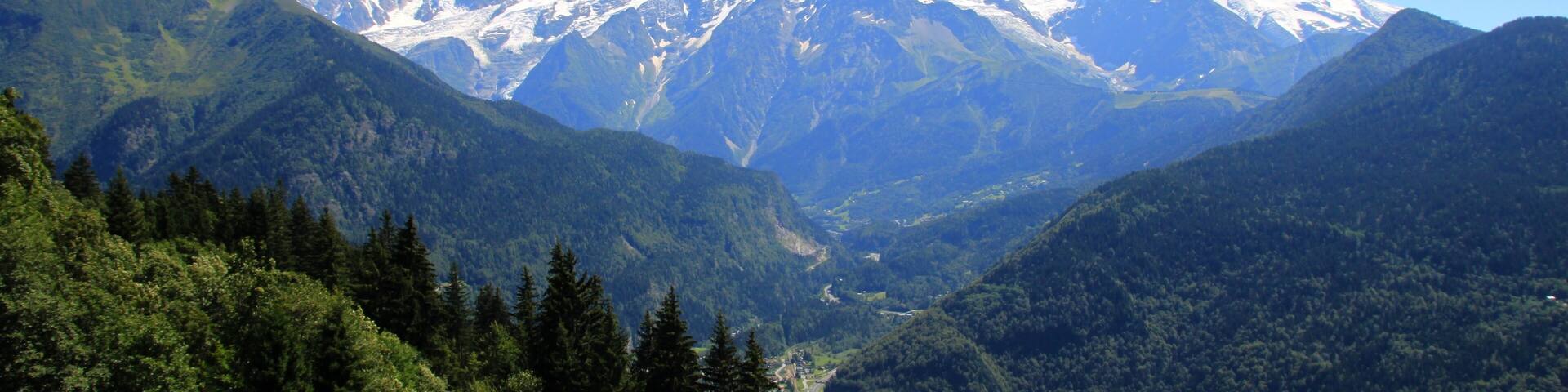 Le Mont-Blanc depuis Passy, France