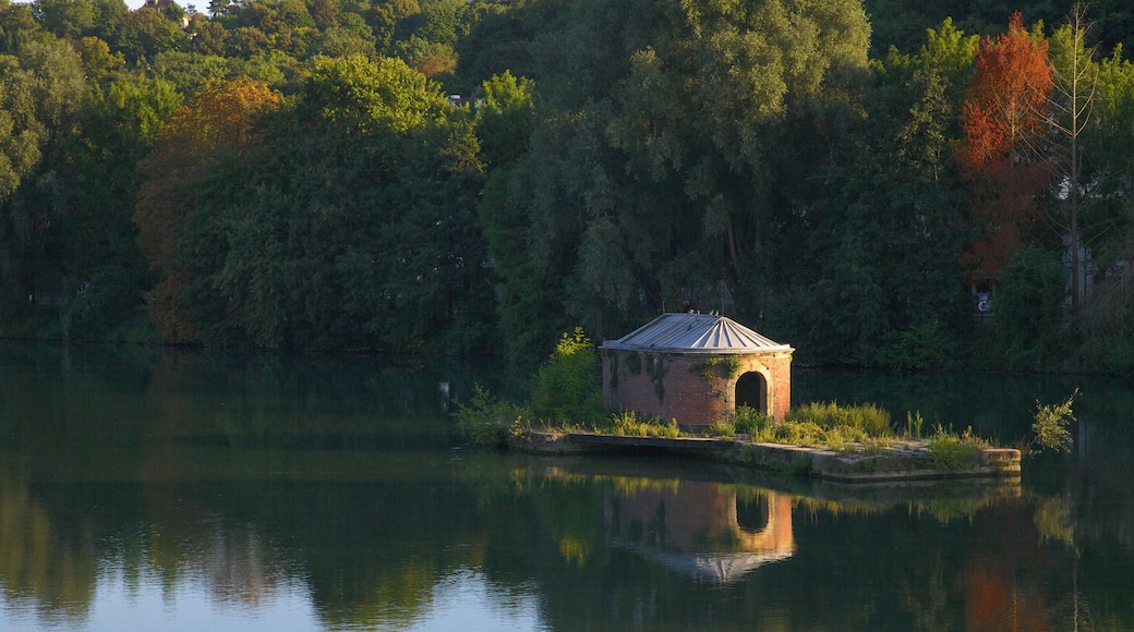 Bougival is the site of the Machine de Marly, a sprawling, complicated hydraulic pumping device that began supplying the massive quantity of water required by the fountains at Palace of Versailles in the late 1600s. In use until 1817, the machine was subsequently updated, replaced with another pumping building in 1858 and finally replacemed by an electrical generator in 1963. The building itself remained until 1968. Remnants are visible today at the riverbank.