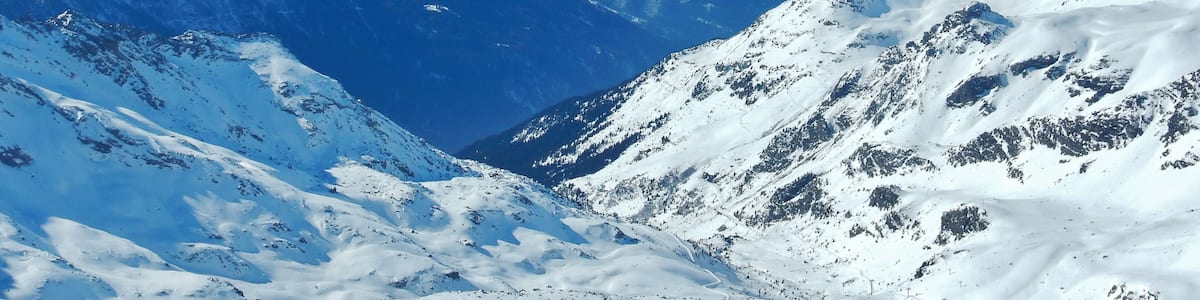 Les 3 Vallées: View direction Orelle