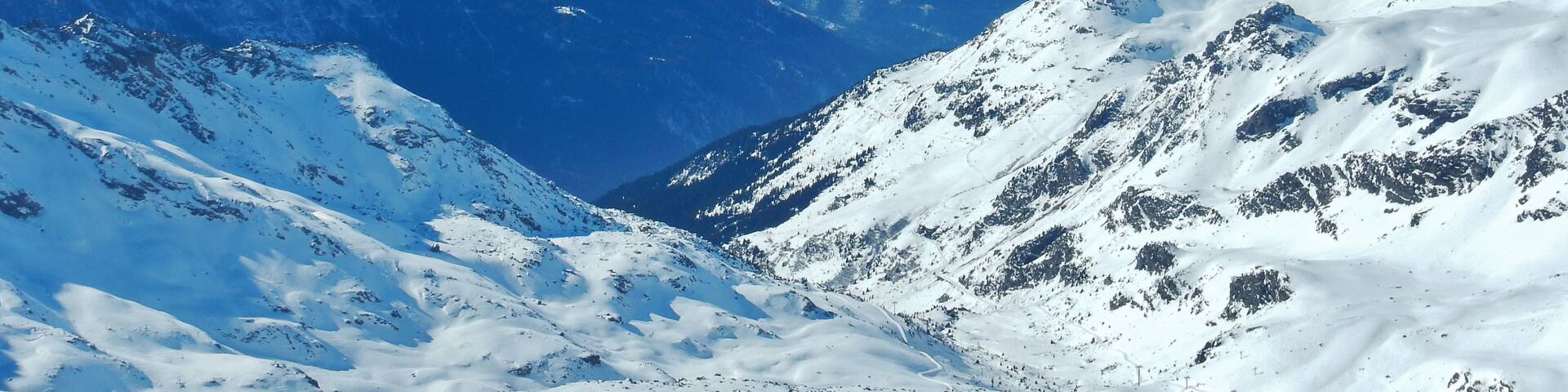 Les 3 Vallées: View direction Orelle