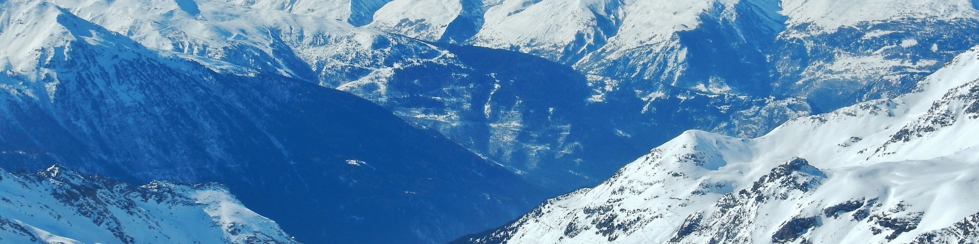 Les 3 Vallées: View direction Orelle