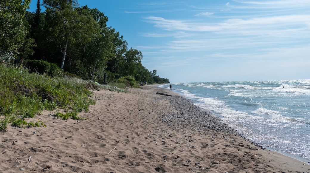 Beautiful lake huron beach