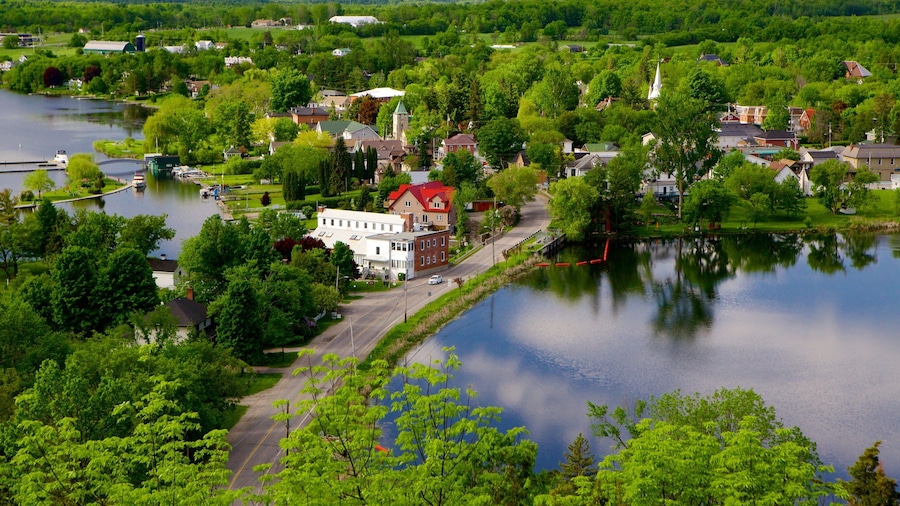 Westport which includes a river or creek, a lake or waterhole and a small town or village