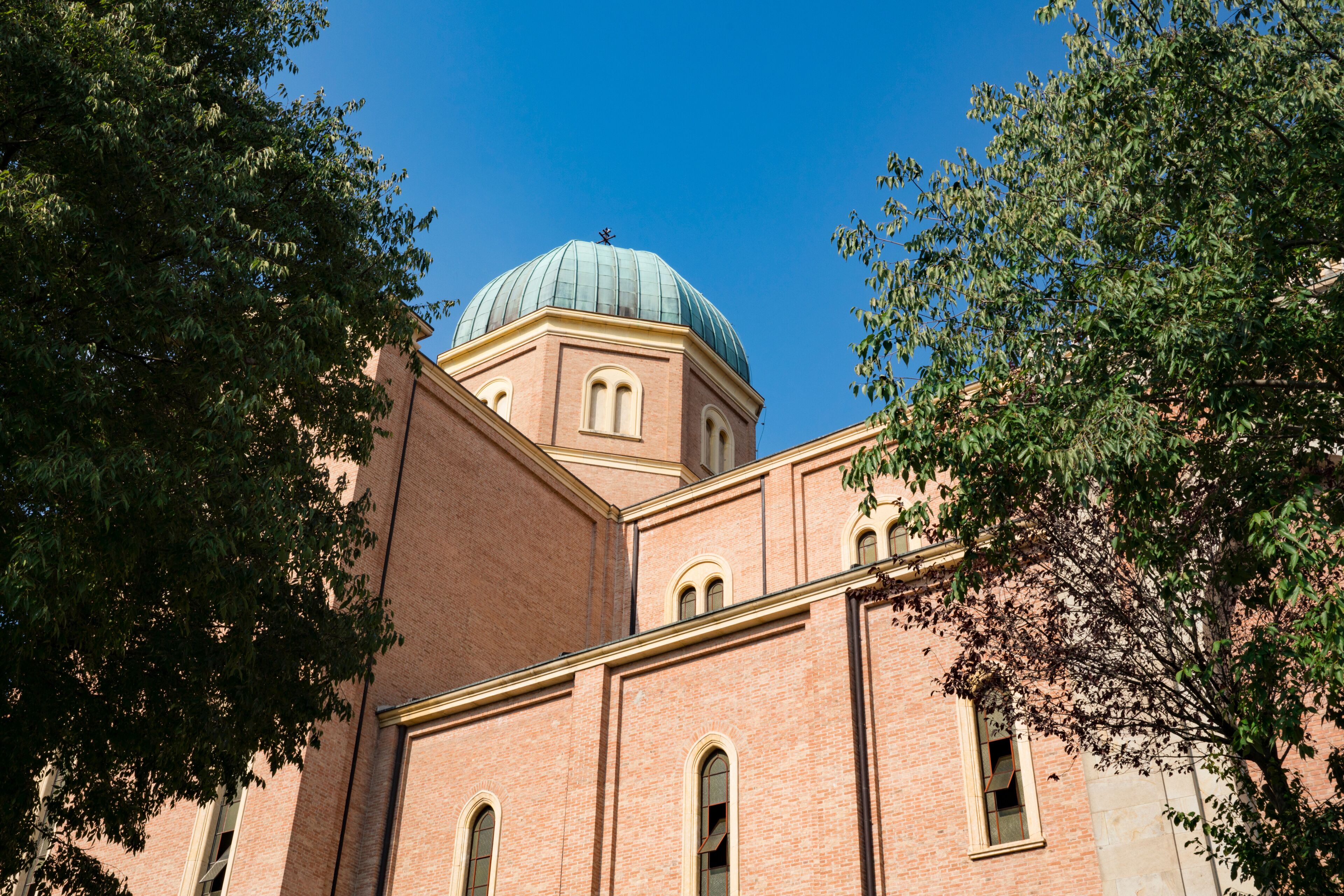 Church, Duomo dei Santi Pietro ed Eliseo in Montegroto Terme, Italy
