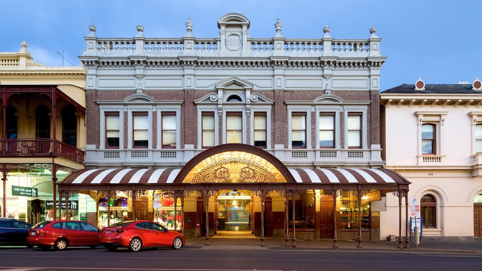 Ballarat som inkluderar gatuliv