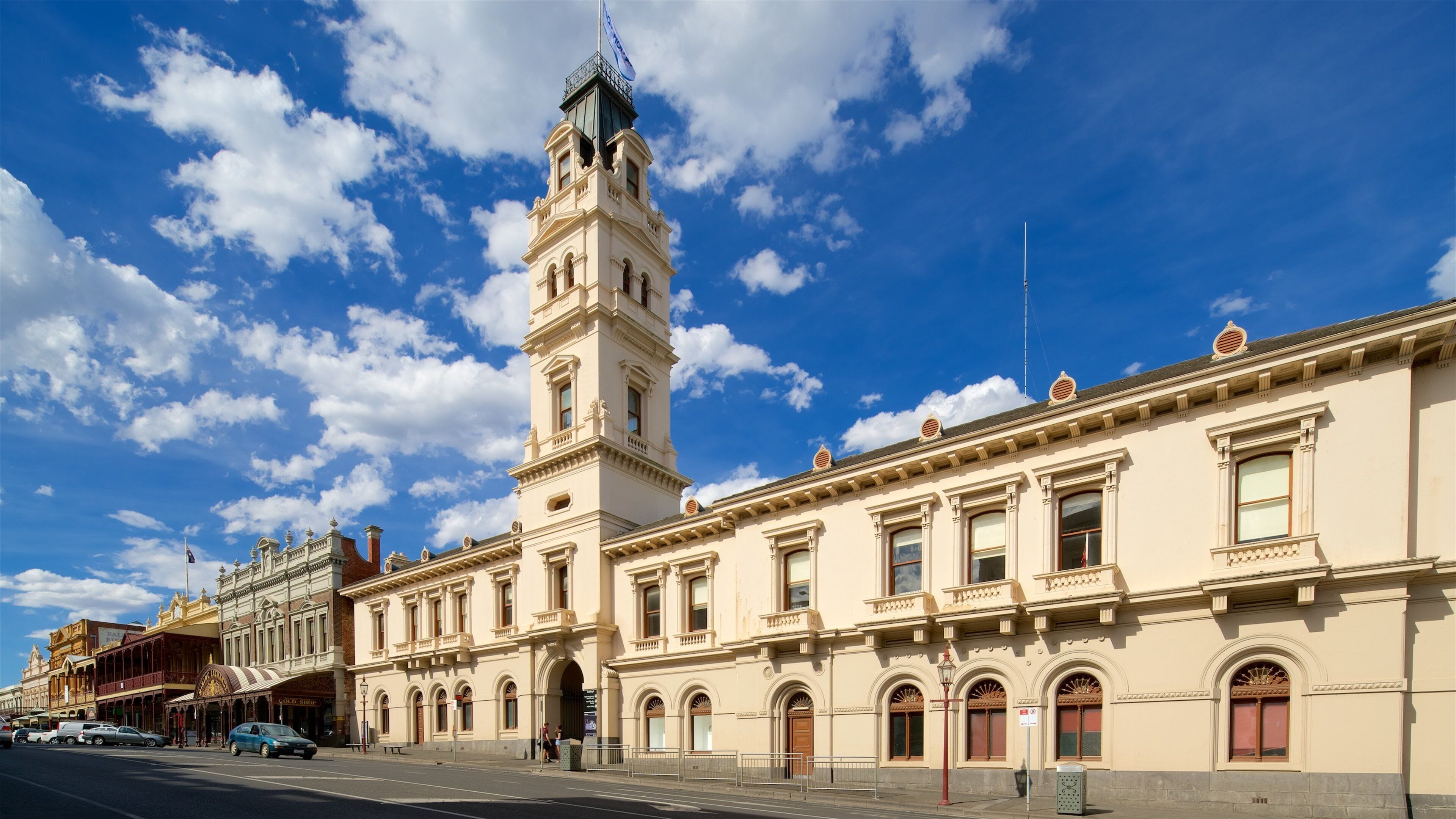 Ballarat showing street scenes