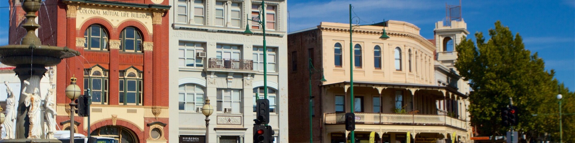 Bendigo featuring street scenes
