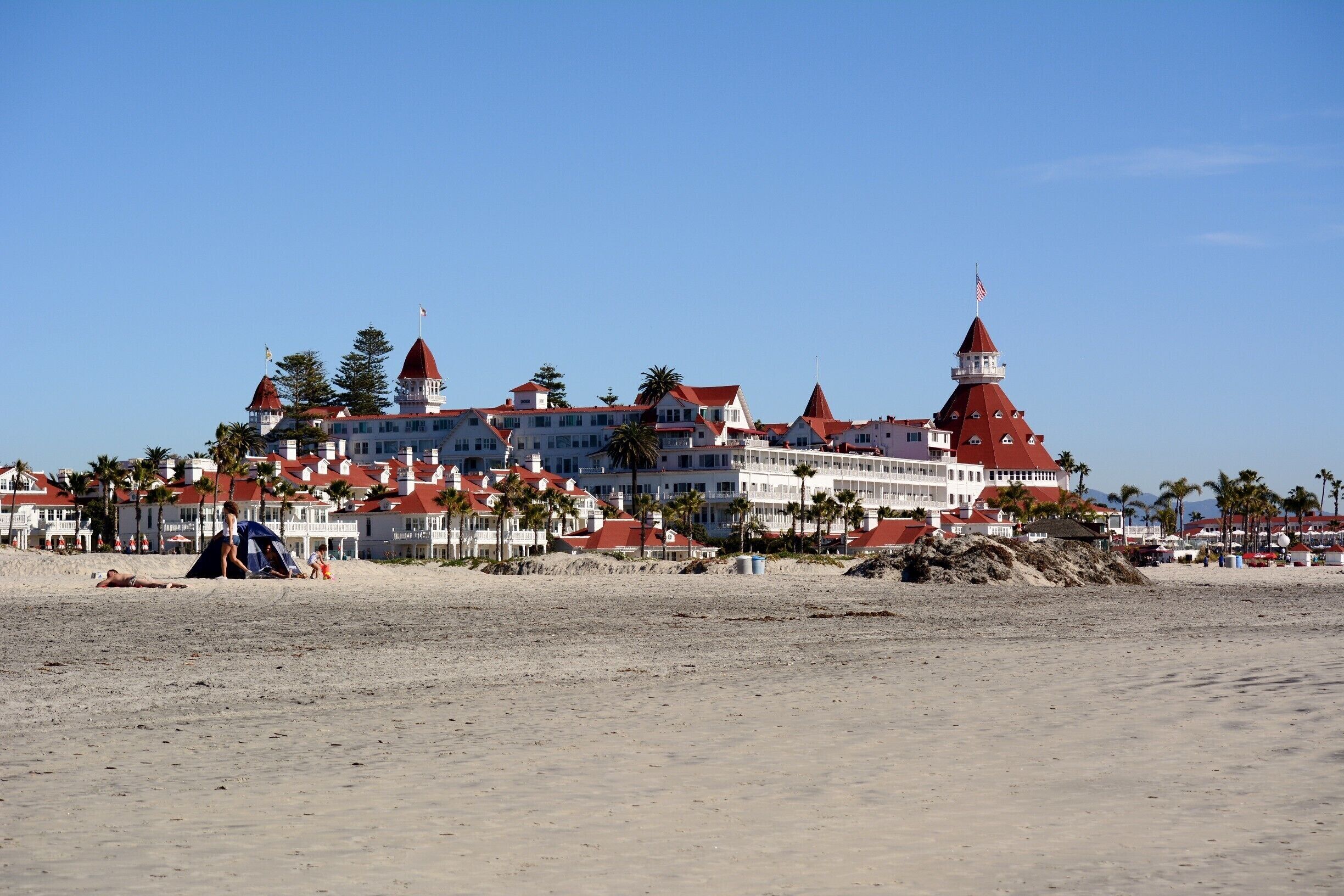 Something out of a fairy tale.  A Castle on the beach as my daughter told me.  #BeachBound