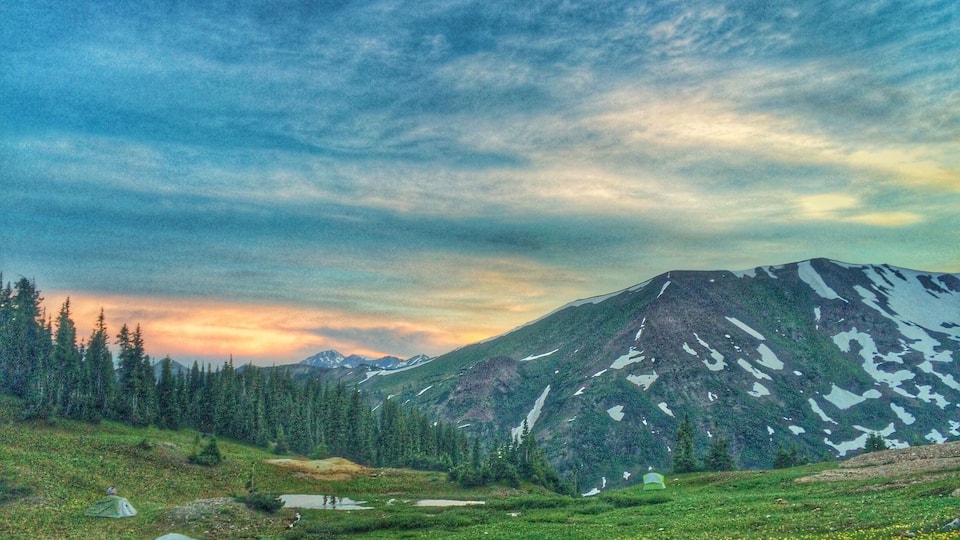 Camping near Washington Gulch in Crested Butte #camping #hiking #washingtongulch #crestedbutte #rockies #colorado
