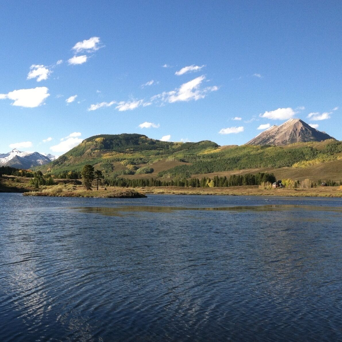 #localgem peanut lake in crested butte, CO