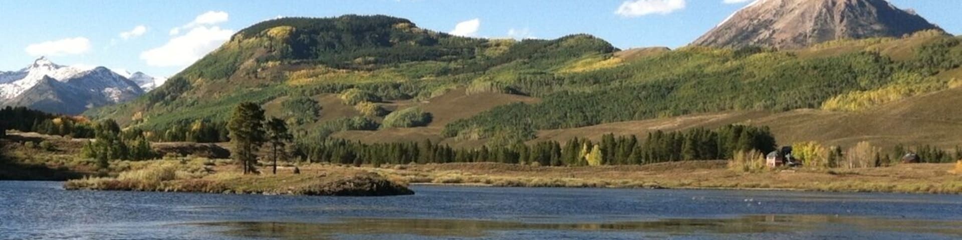 #localgem peanut lake in crested butte, CO