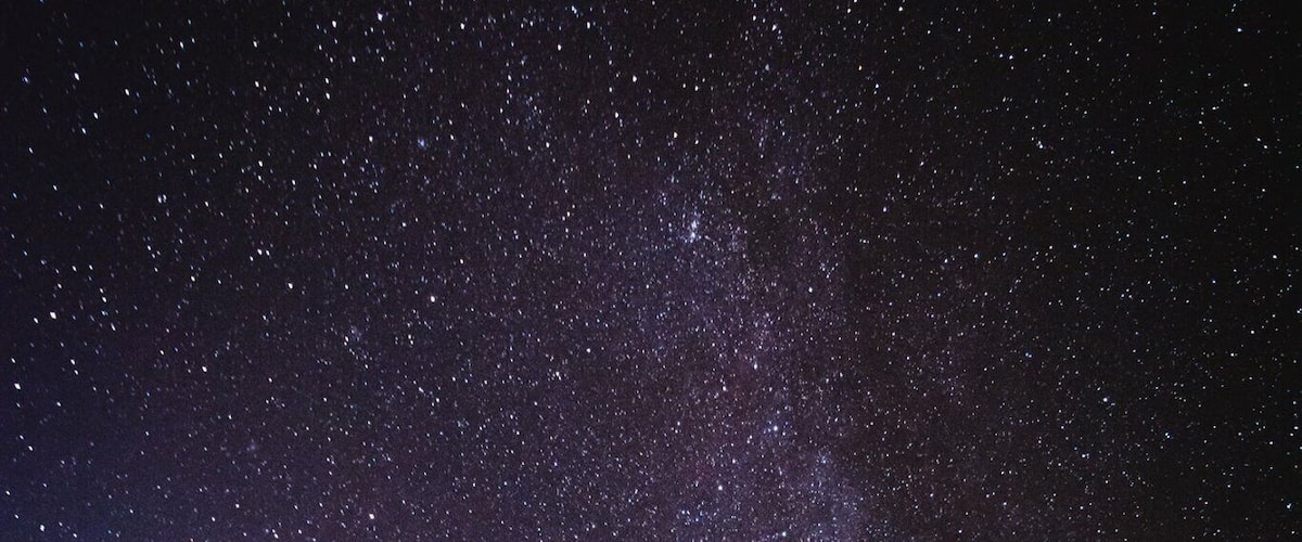 Incredible stars on a dark night in Tobermory!