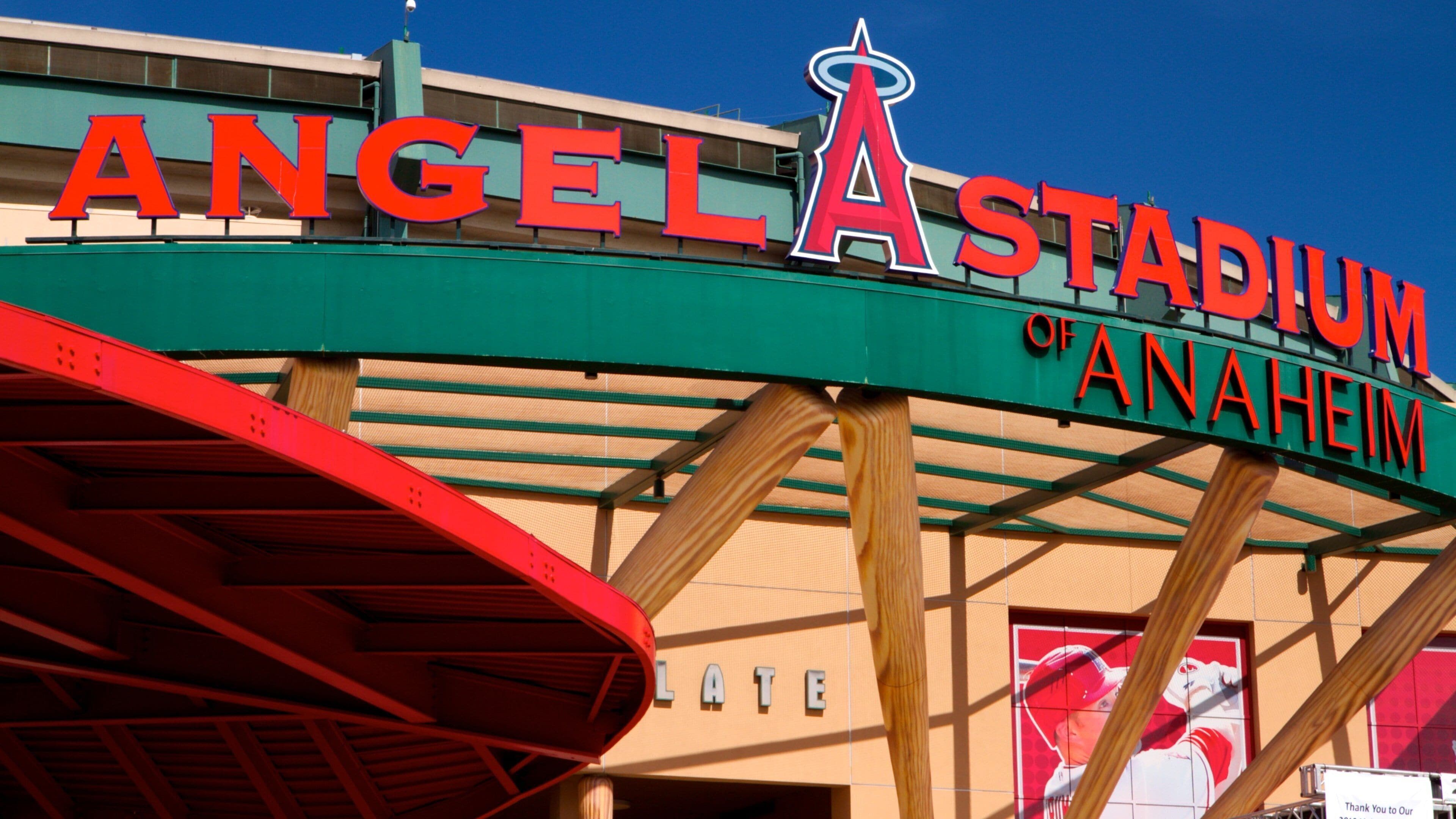 Anaheim showing signage