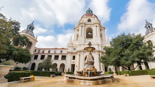 Exterior view of the famous Pasadena City Hall