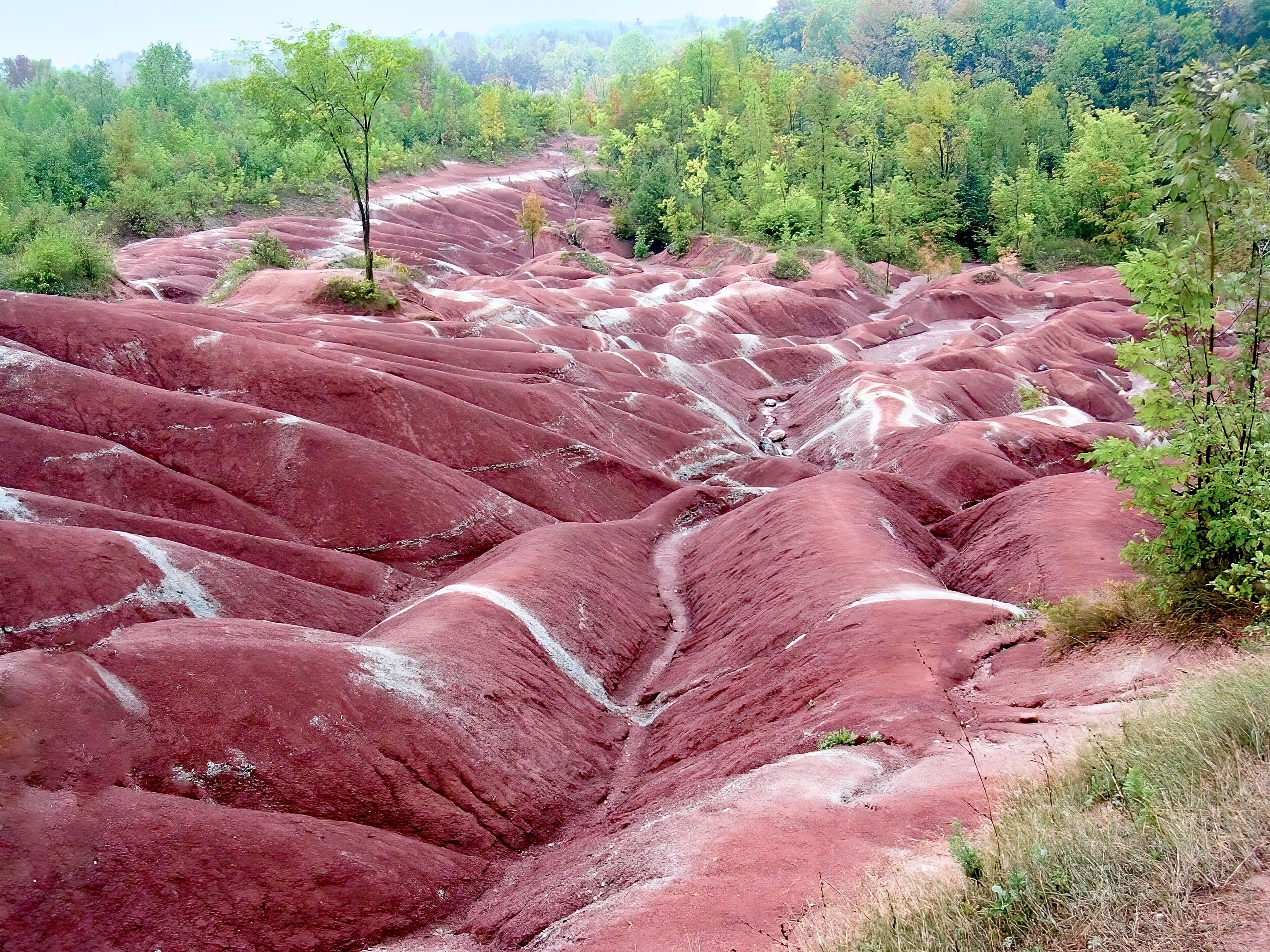 Beautiful Cheltenham Badlands in Orangeville, Ontario, Canada