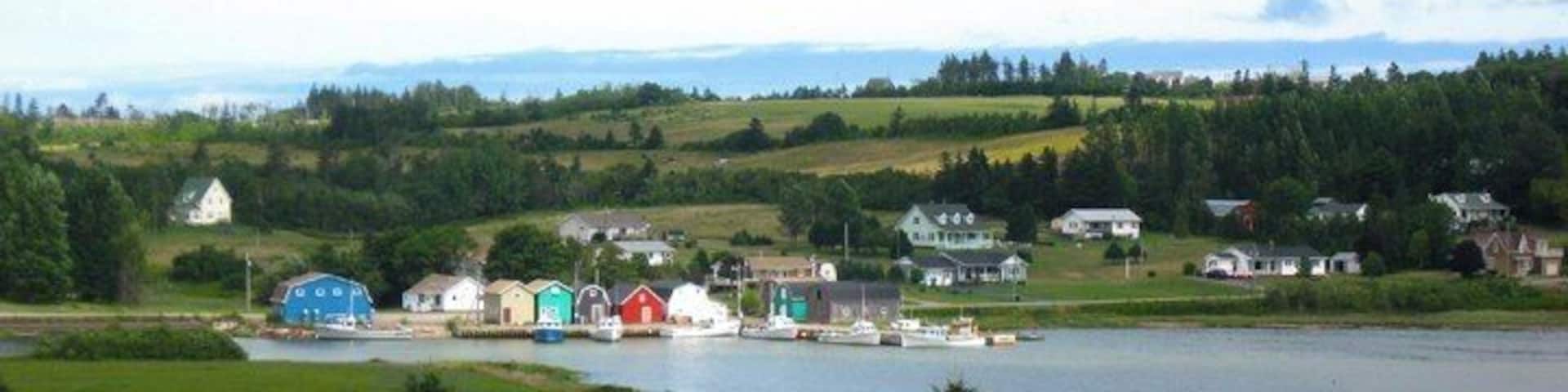 Lovely, colorful little village. #roadtrip