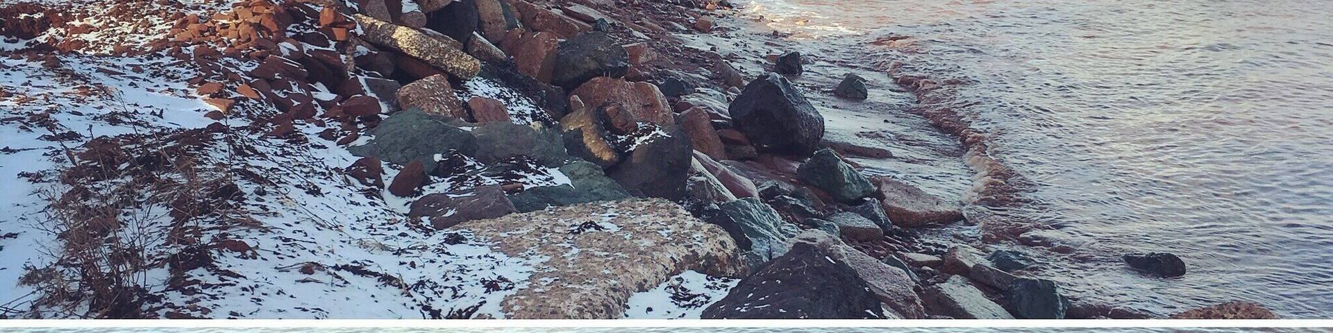 The red sands and tides of PEI