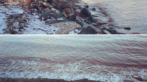 The red sands and tides of PEI