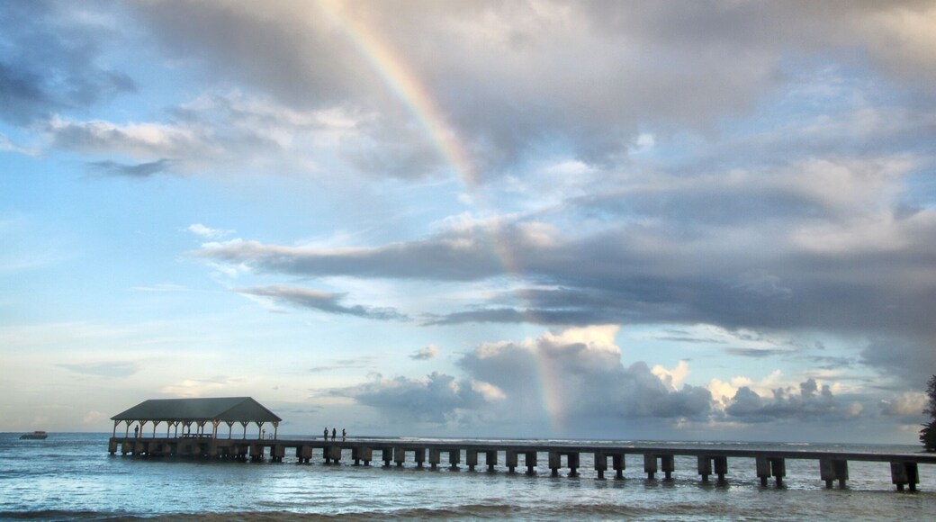 One of the many rainbows on display