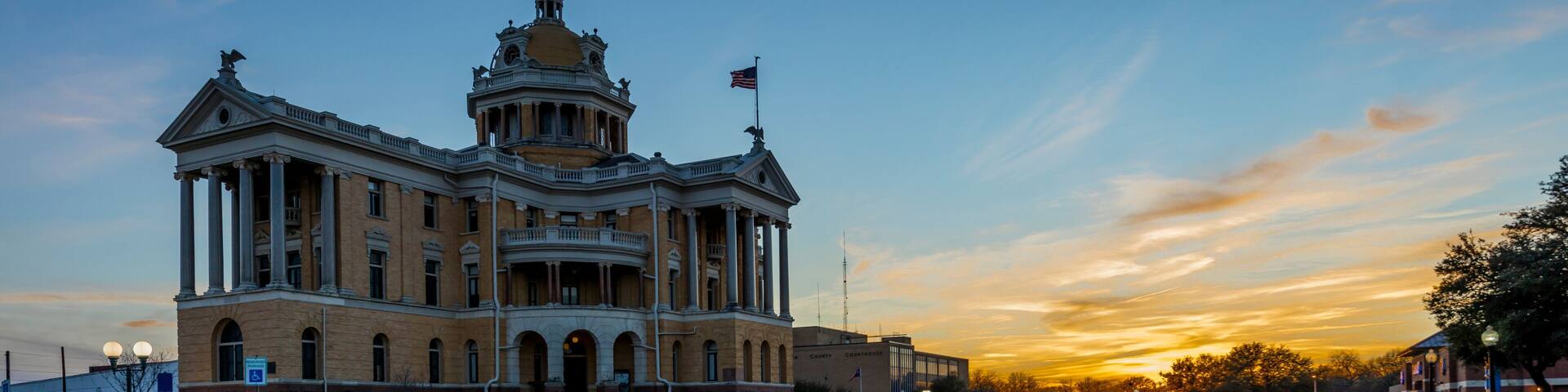 MARCH 6, 2018 - MARSHALL TEXAS - Marshall Texas Courthouse-Harrison County Courthouse, Marshall, Texas