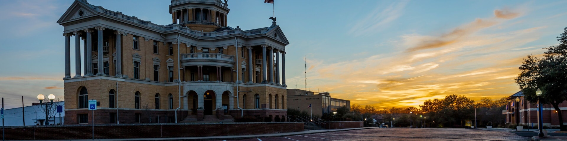 MARCH 6, 2018 - MARSHALL TEXAS - Marshall Texas Courthouse-Harrison County Courthouse, Marshall, Texas