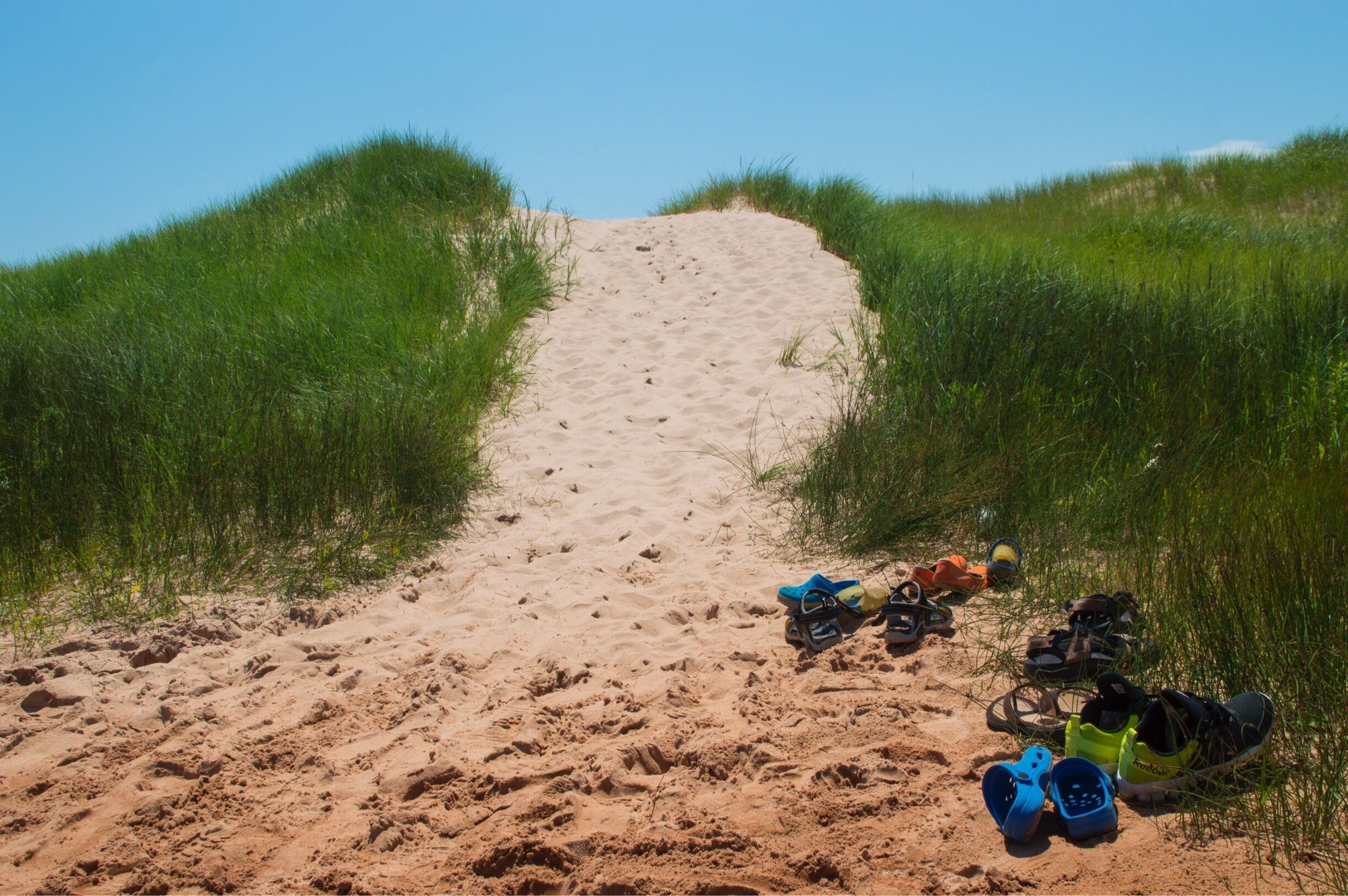 #BeachBound Over the dunes to one of the loveliest beaches in PEI. 
