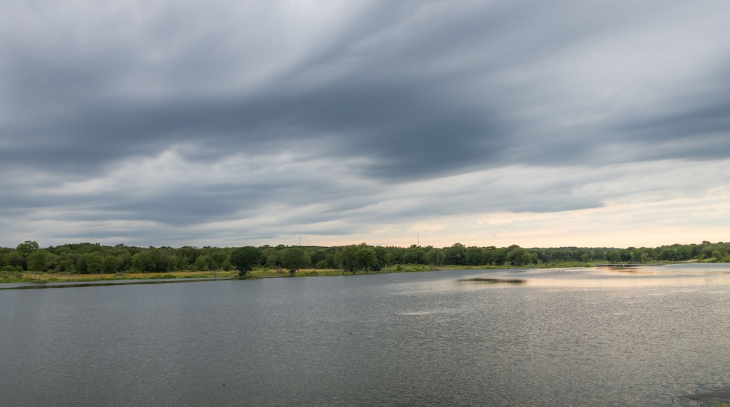 Cloudy sky over Lake Whitney, Texas, USA