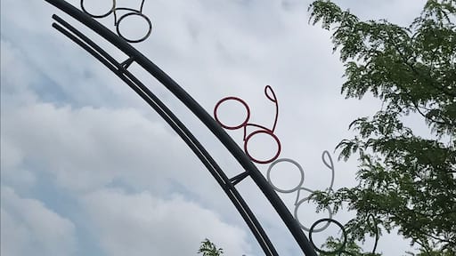 This small town takes pride in its ski area in Mont Sutton for Winter, and its bike path during the warmer months.