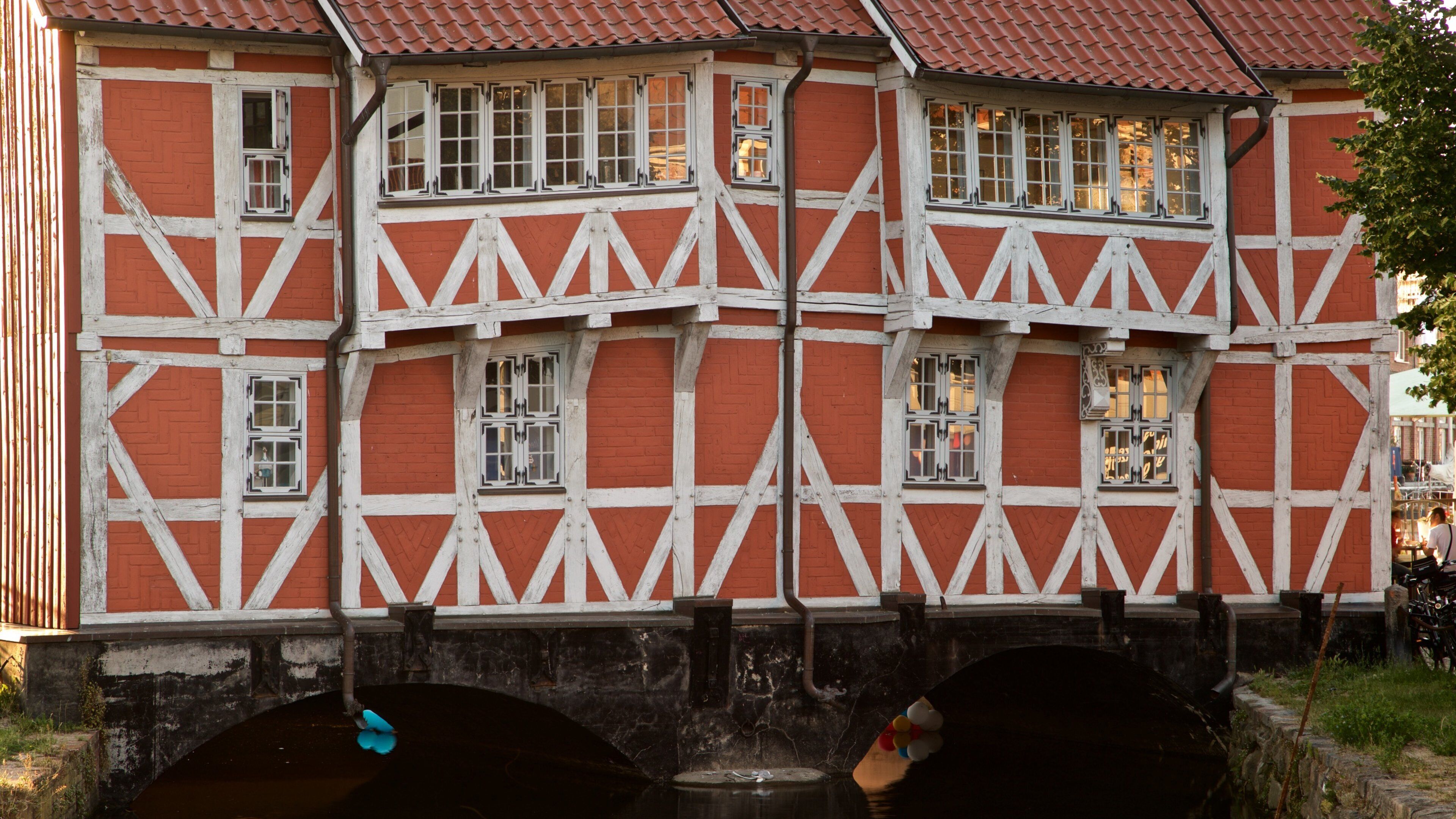 Wismar montrant éléments du patrimoine