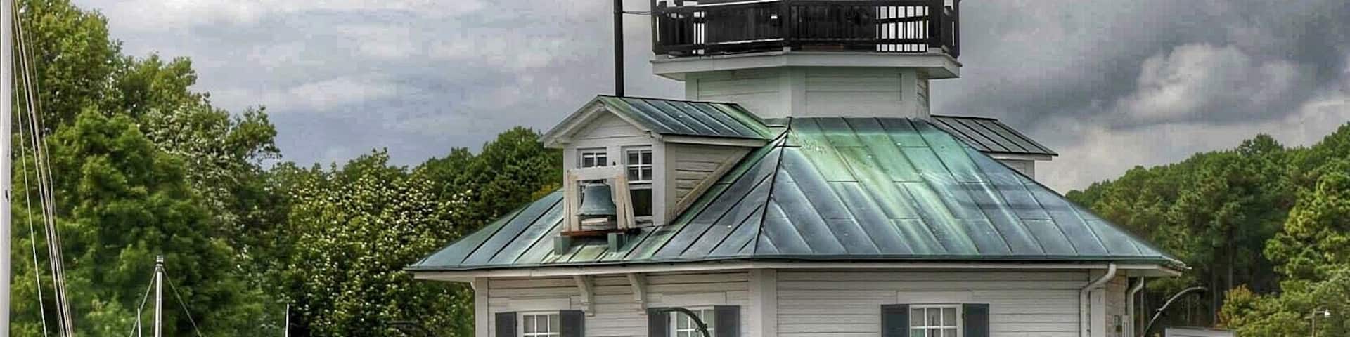 Hooper strait lighthouse 1879. Now in the Chesapeake Maritime museum St Michaels Md #maryland #StMichaels
#HooperStraitLighthouse