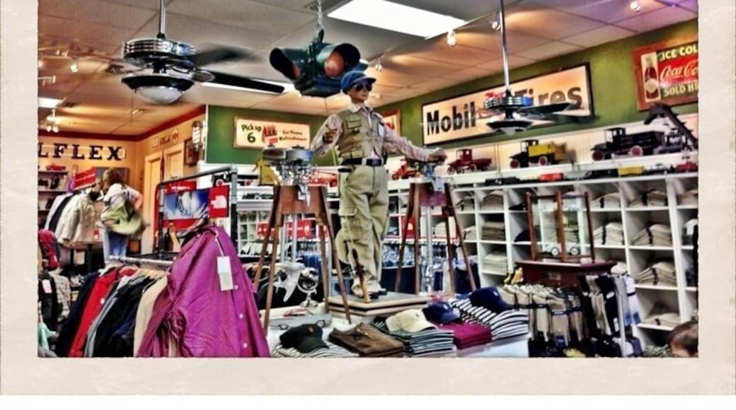 Old caution light hanging from ceiling