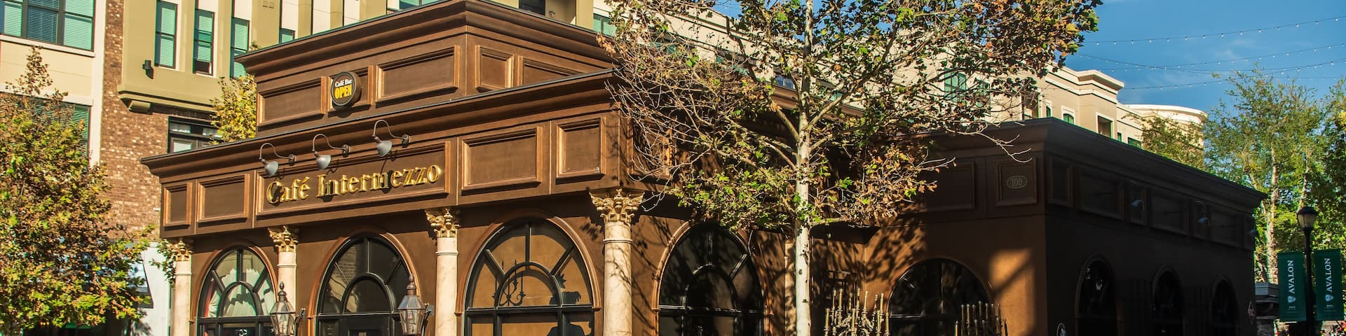 Cafe Intermezzo Building, Avalon, Alpharetta, Georgia