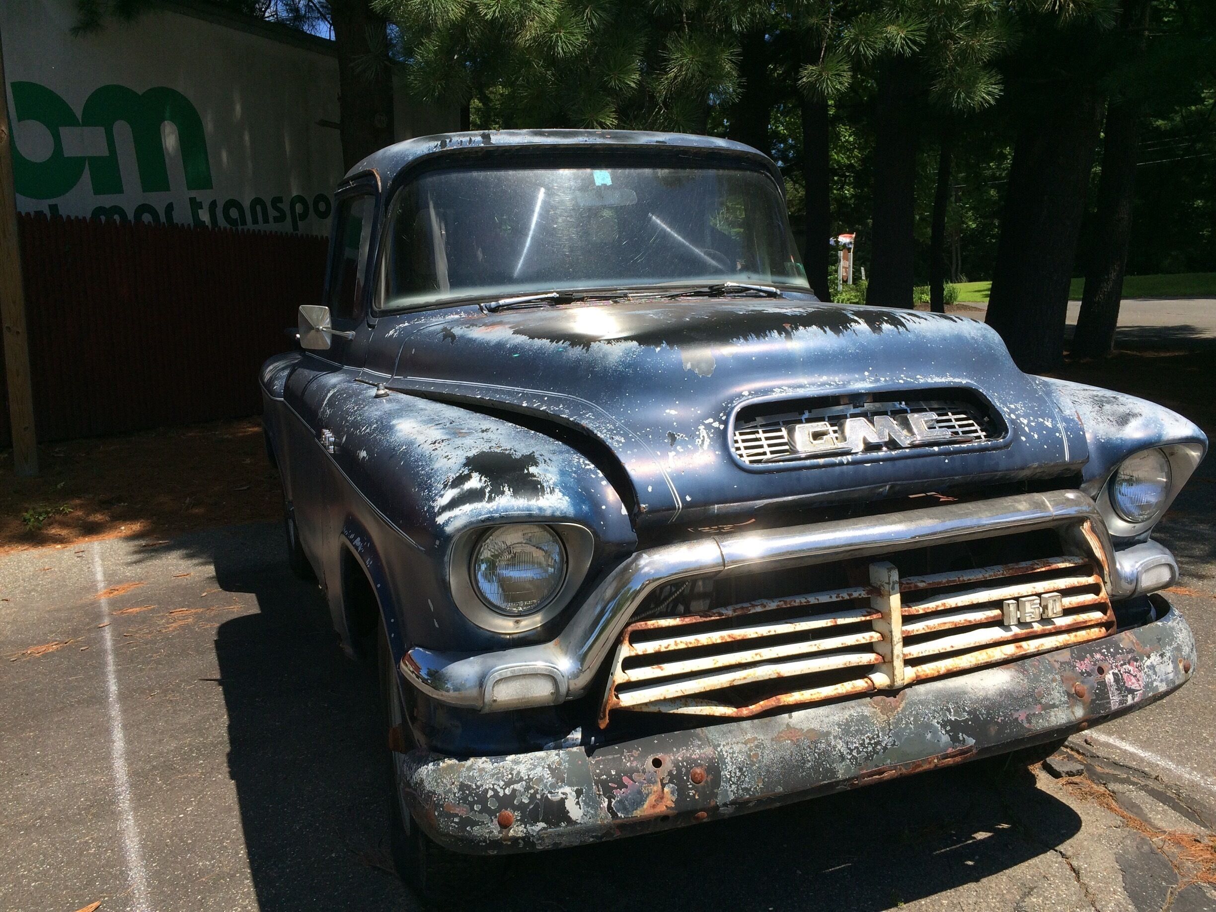 Amherst Farm Winery is a small family owned winery offering an impressive list of fruity wines. We found this impressive old man on the grounds!
