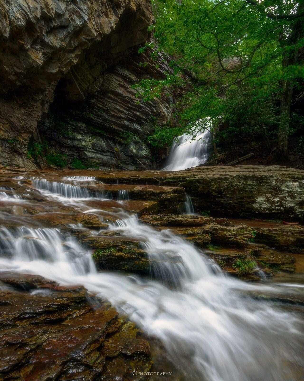 Another waterfall from Hanging rock state park