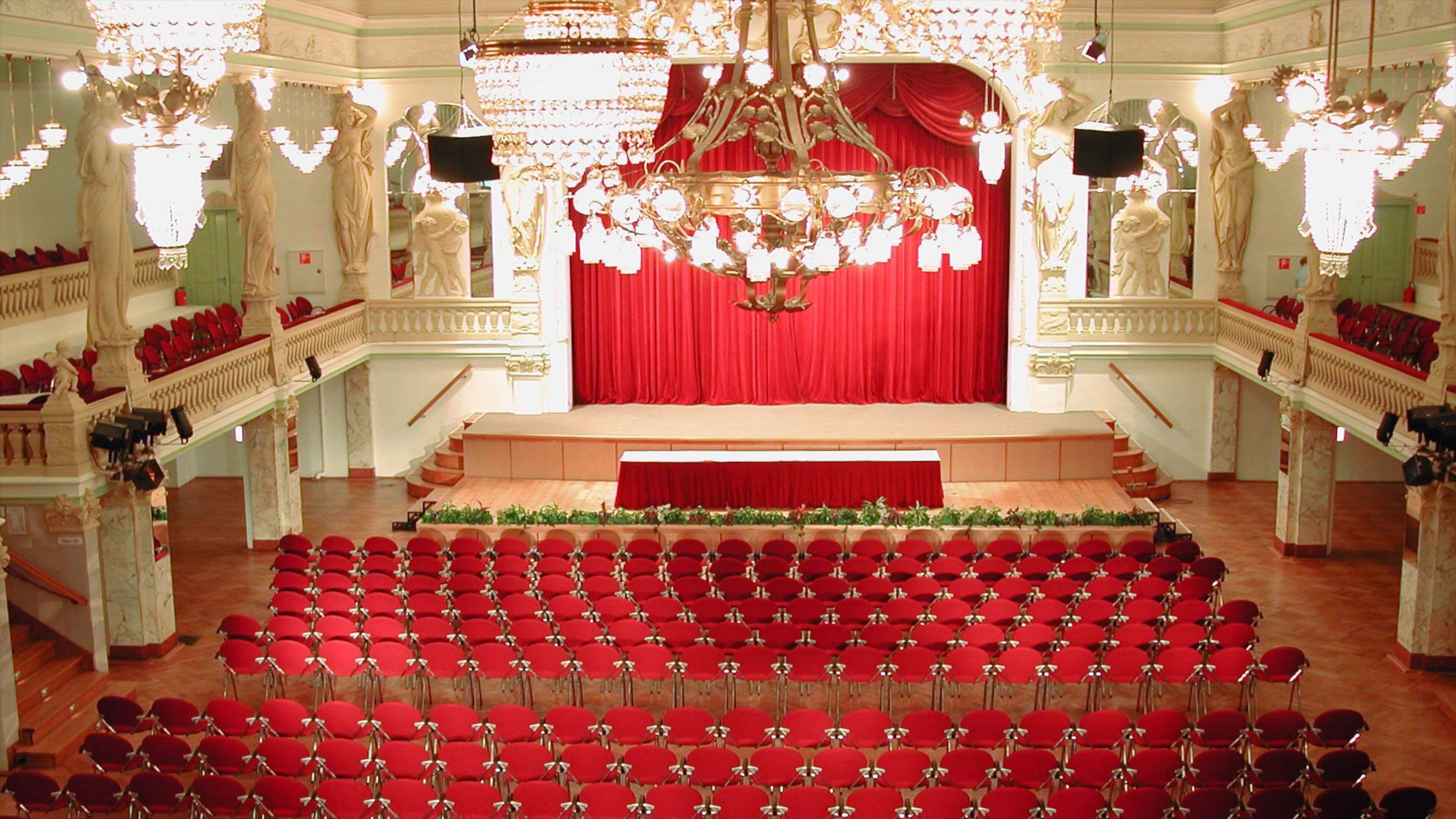 Zwickau which includes interior views and theater scenes