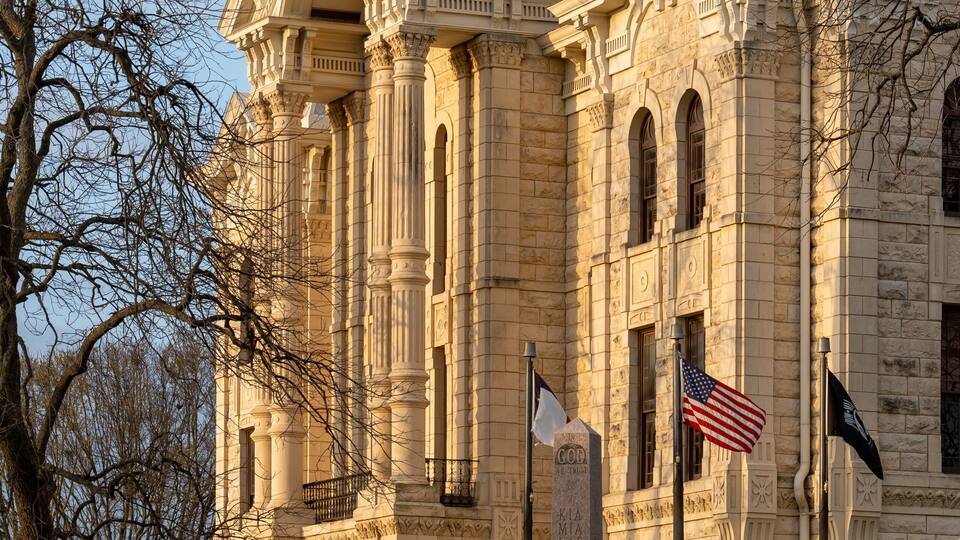 Hill County Courthouse in Hillsboro, Texas
