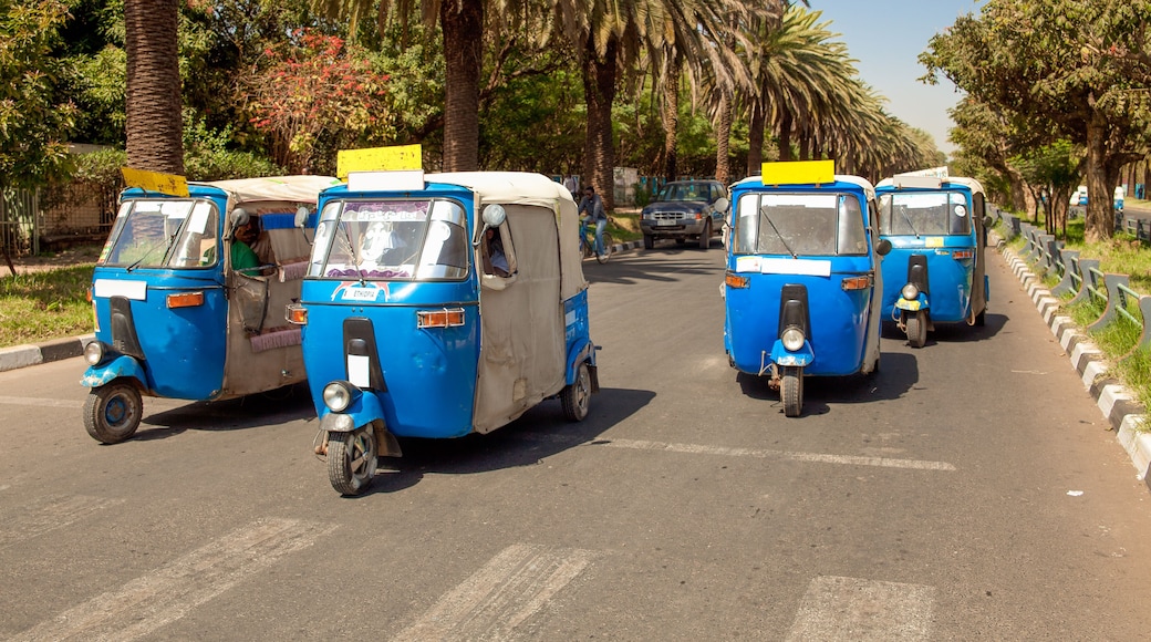 Auto rickshaw taxis at Bahir Dar in Ethiopia