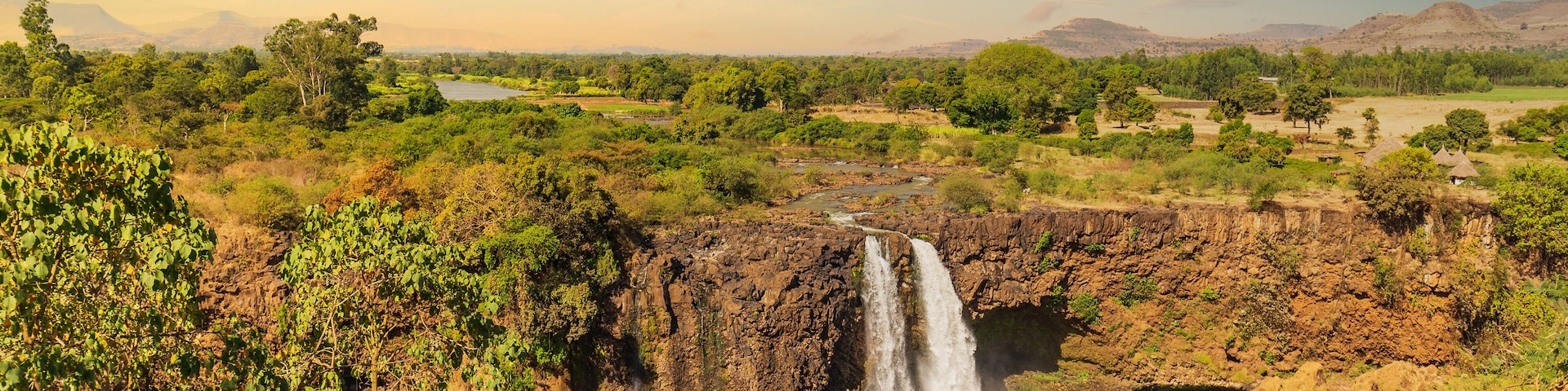 The Blue Nile Falls in Bahir Dar, Ethiopia
