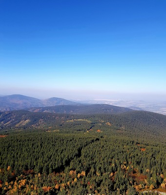 View from the top of mountain Ještěd #LifeAtExpedia