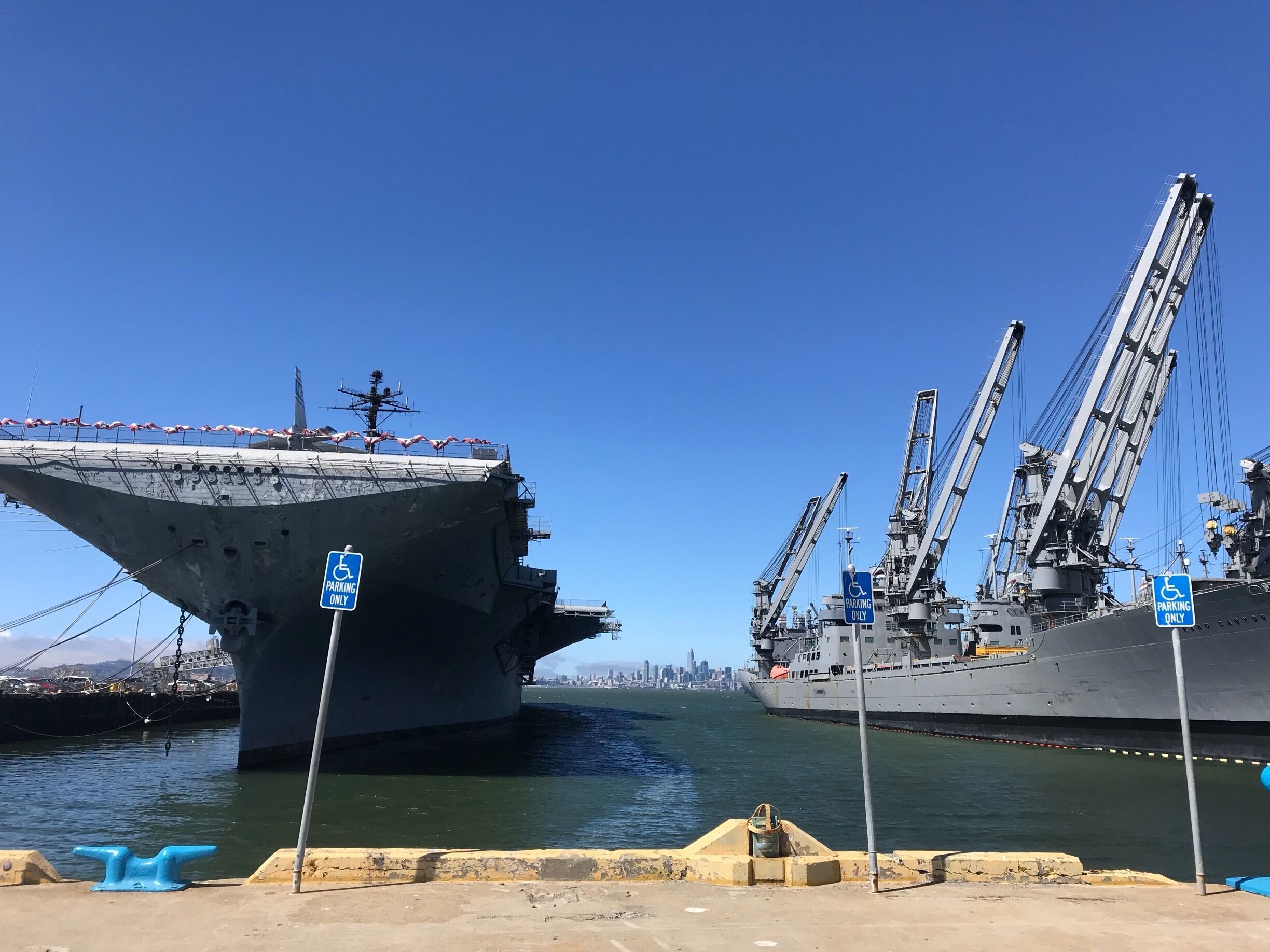 Such an incredible piece of history on board too!