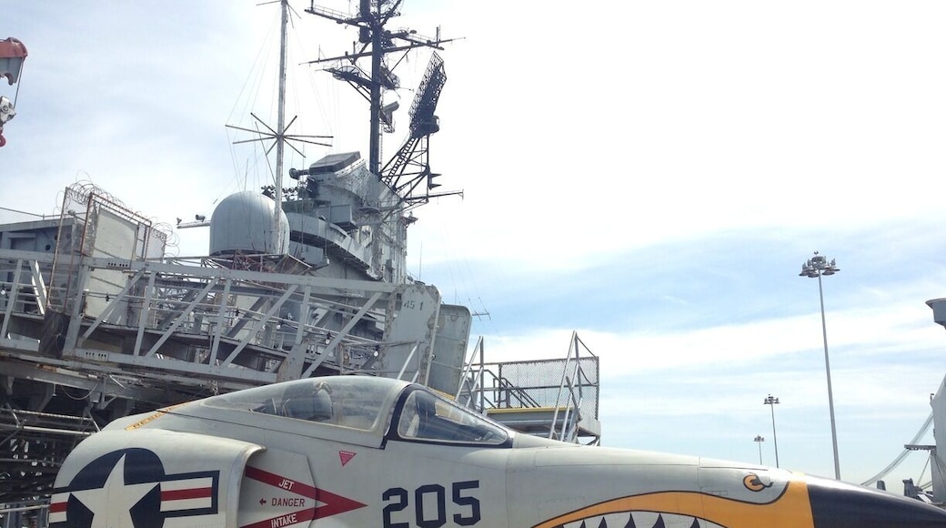 The USS Hornet has great views of the Bay and is home to an awesome naval museum