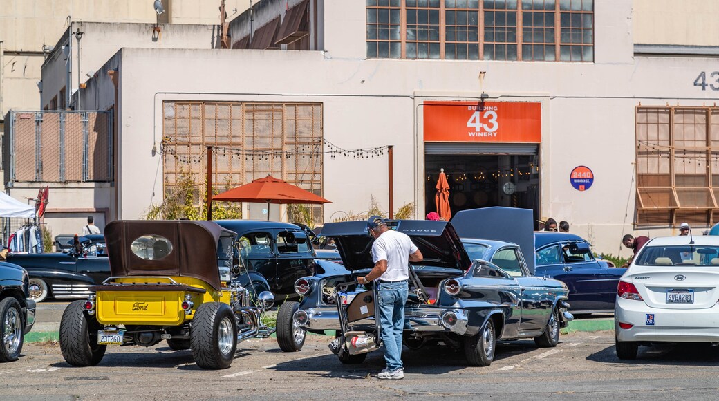 Alameda which includes heritage elements and street scenes as well as an individual male