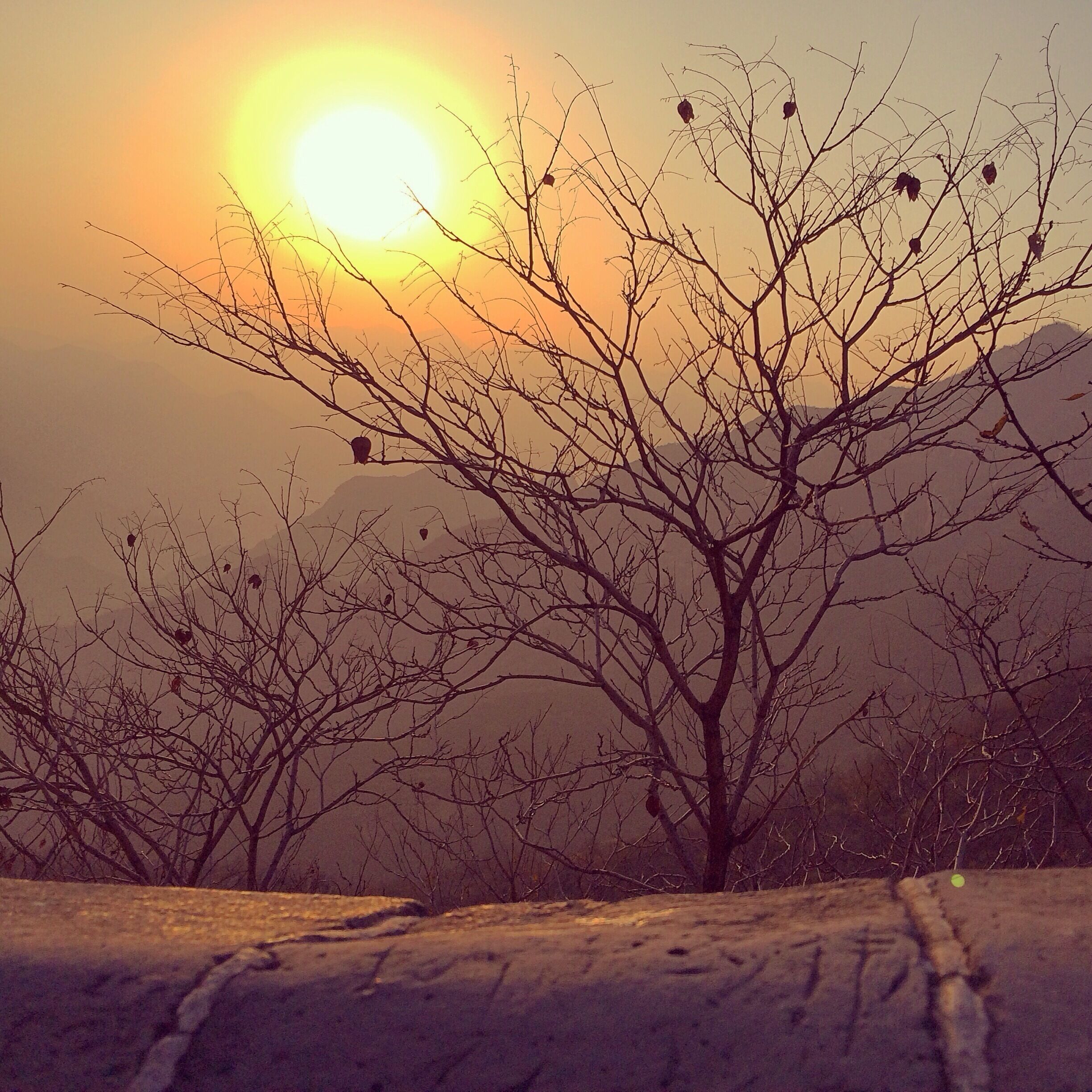 Capturing Sunset on The Great Wall of China (Beijing) - A truly special moment of perfection !!!