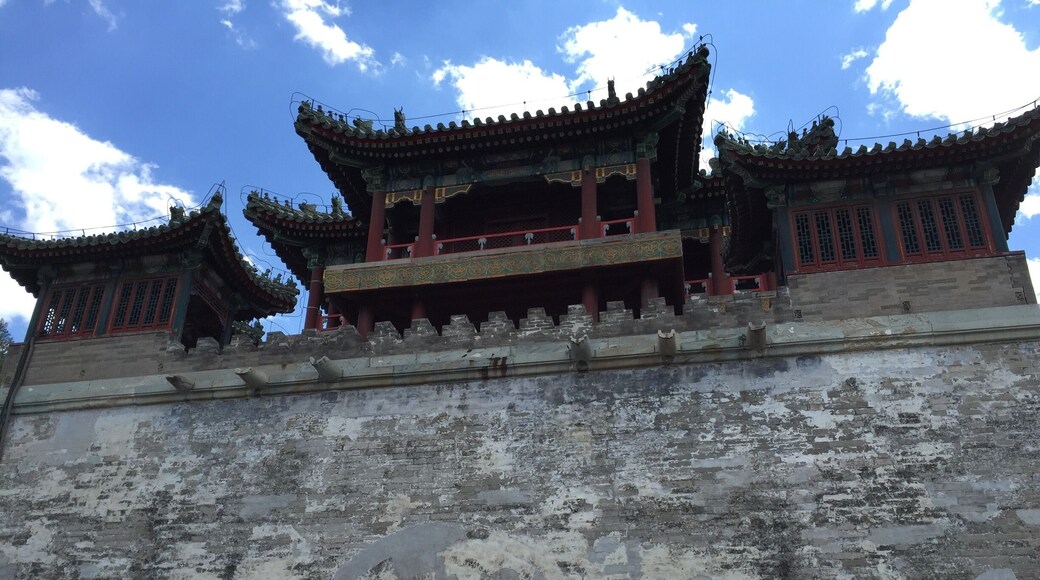 In front of gate in Summer Palace