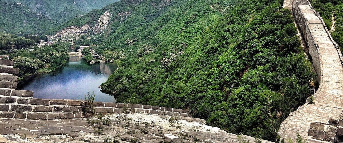 Contrary to the common thought the Great Wall of China is not one long wall, but a series of fortifications with gaps in between.
This picture was taken at the Huanghuacheng part, where the wall crosses a lake and is only in parts restored.
If you want to enjoy this monument to its full extent without being bothered by Showmen and merchants, get yourself a driver/guide and ask him to drive you to a quiet part of the wall. Huanghuacheng and Jinshanling are perfect spots to enjoy the impressive monument!
#china #beijing #greatwall #architecture