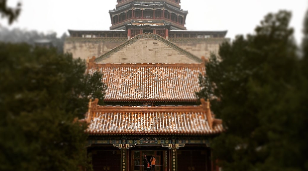 At the Summer Palace.