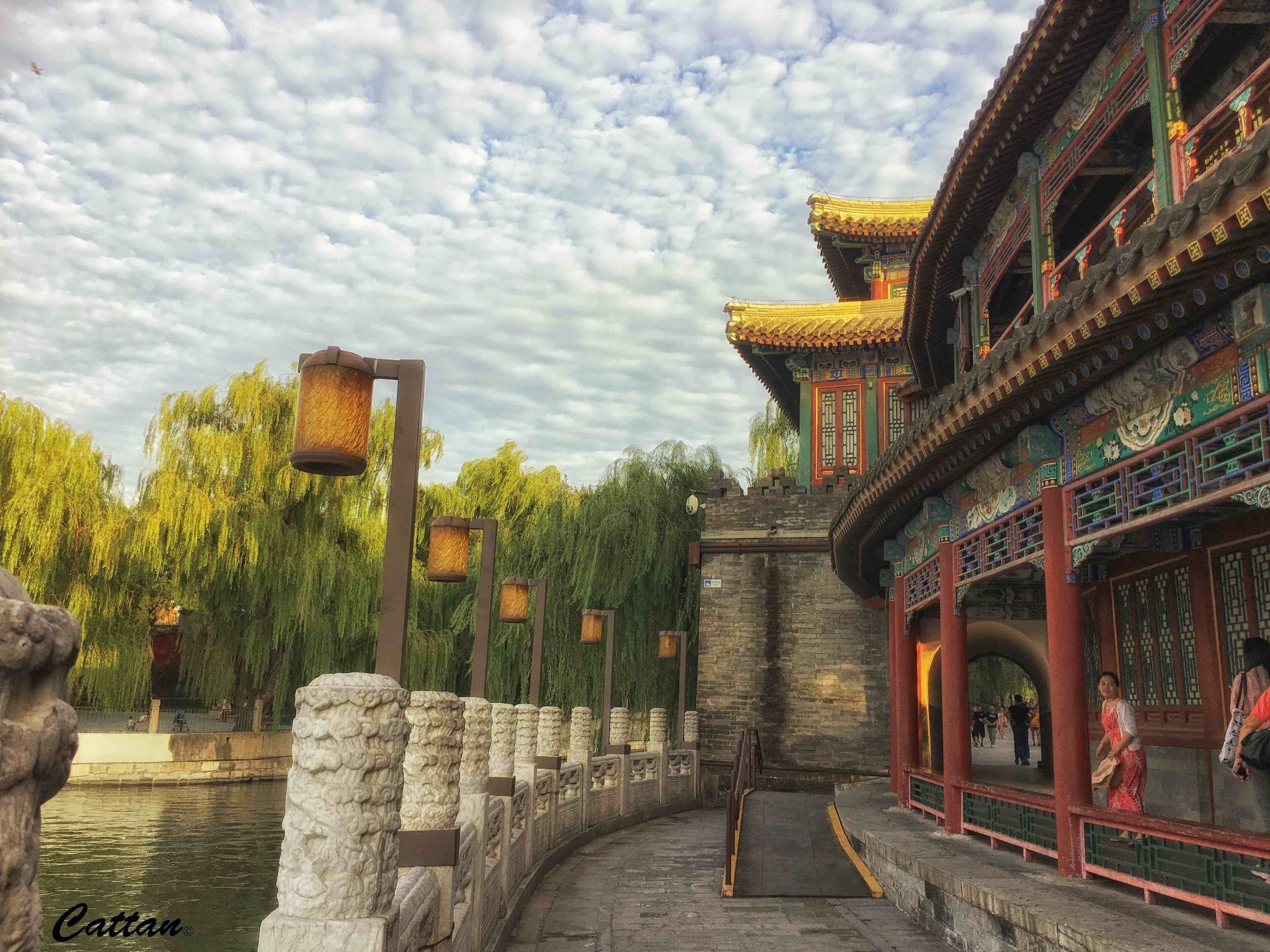 Beihai Park, Beijing, China #red #travel #perspectives #nationalpark #hiking #landscape #nature