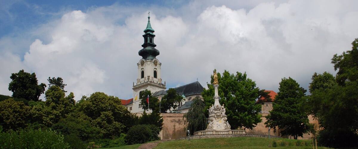 Nitra is the oldest town in Slovakia. The castle, founded in the 9th century,  is situated on a small hill and protected on three sides by the river Nitra.
The tower you can see is part of St. Emmeram's Cathedral, which is housed within the castle complex, along with the Bishop's Palace and the Nitra Diocesan Museum, which includes various religious documents relating to the history of Christianity in Slovakia, as well as archaeological finds. Full access to the complex is 2 Euros, with an additional 2 euros if you wish to climb the tower.
#nitra #castle #slovakia