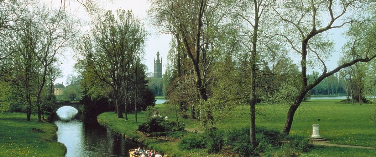 Dessau-Rosslau which includes boating, landscape views and a park